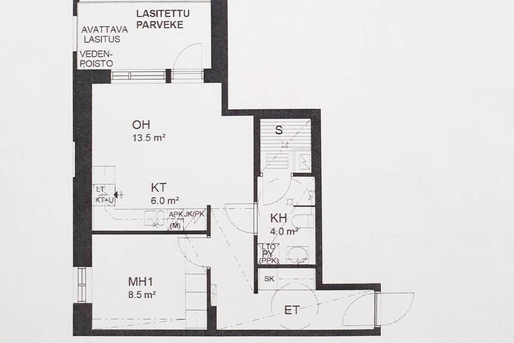 Modern Apartment With Sauna And Free Parking クオピオ エクステリア 写真